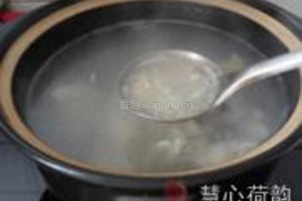双色杏仁猪蹄汤的做法图解17