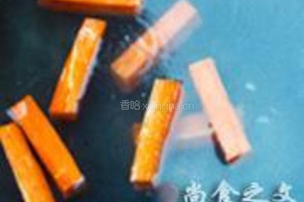 鱿鱼蔬菜卷的做法图解4