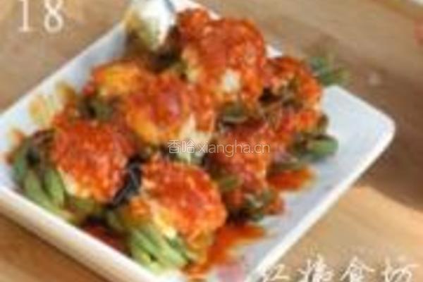鸡肉酿豆角的做法图解18