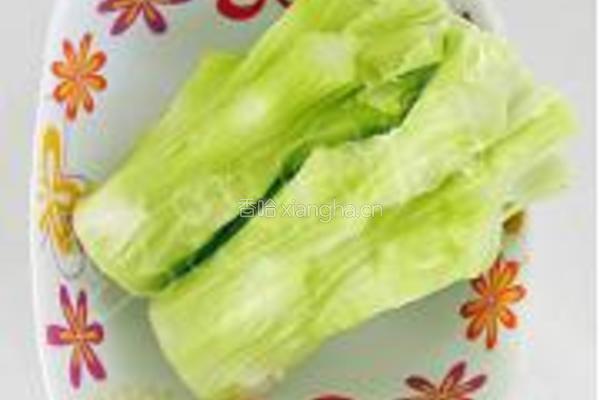 豉香里脊炒西兰花梗的做法图解4