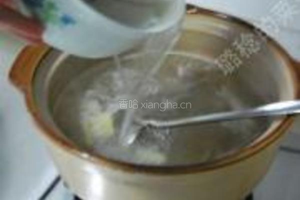 鸭肉鲍鱼干汤的做法图解7