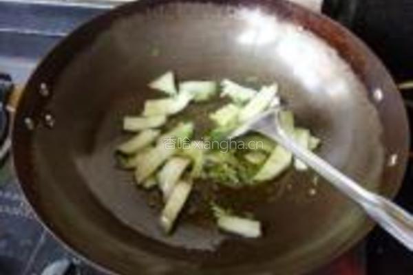 娃娃菜牛肉面的做法图解5