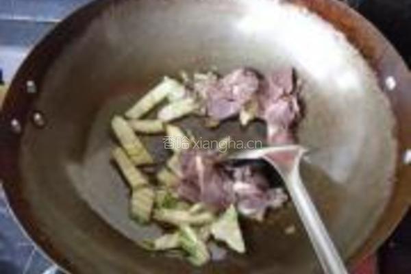 娃娃菜牛肉面的做法图解6