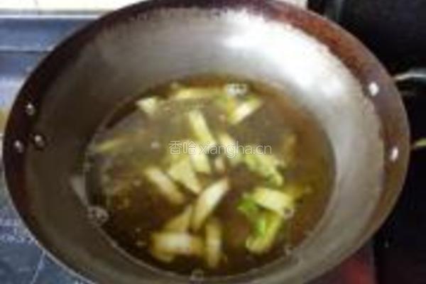 娃娃菜牛肉面的做法图解7