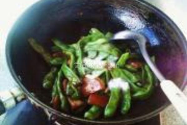 肉皮烧扁豆的做法图解12