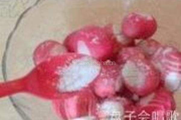 甘草桔皮泡樱桃萝卜的做法图解8