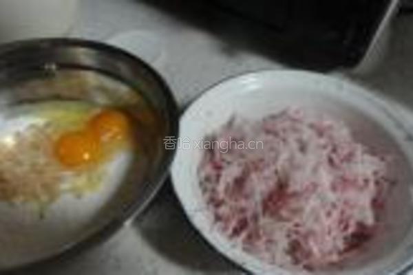 萝卜丝饼的做法图解2