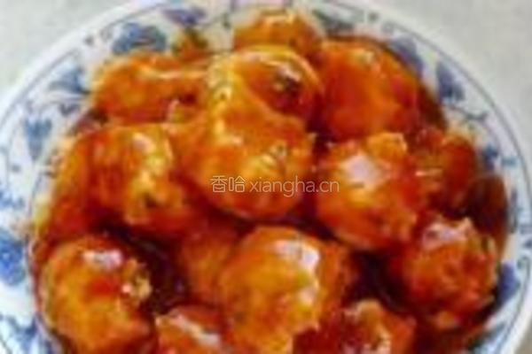 萝卜香菜丸子的做法图解7