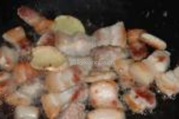 干蕨菜焖肉的做法图解4