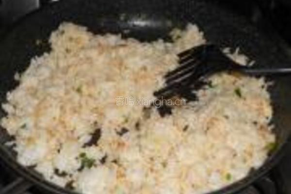 蟹肉炒饭的做法图解9