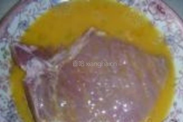 酱香椒盐猪排面的做法图解4