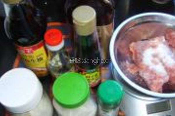蜜汁黑胡椒猪肉脯的做法图解1