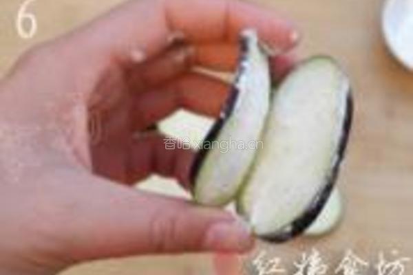 香煎茄盒的做法图解6