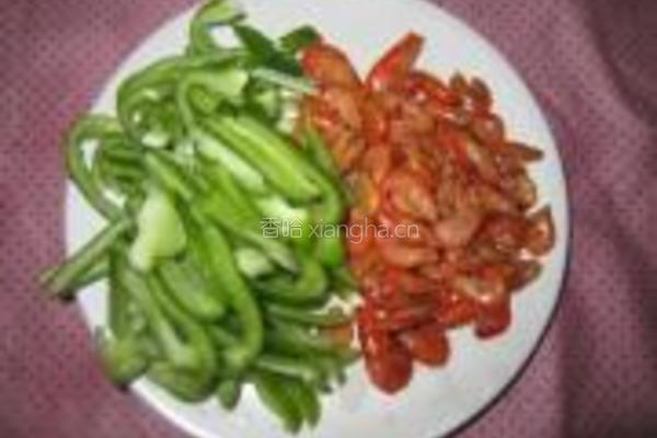 菜椒炒虾米的做法图解2