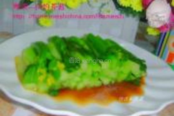 白灼芥蓝的做法图解10