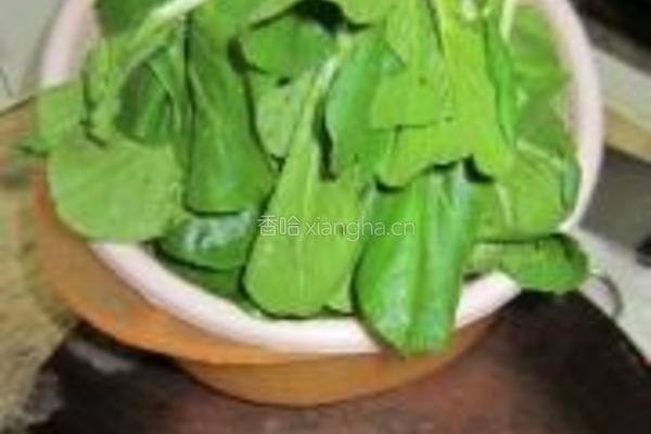 蒜香虾油炒小白菜的做法图解2