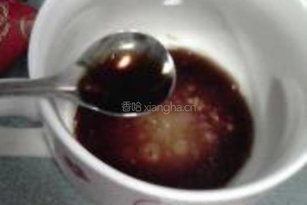 酱油汤面的做法图解3