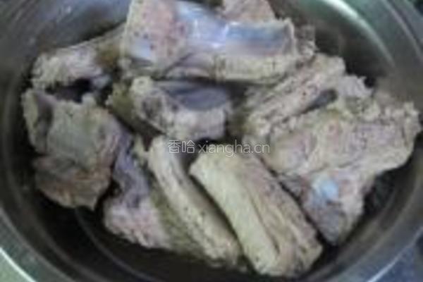 黑胡椒排骨的做法图解2