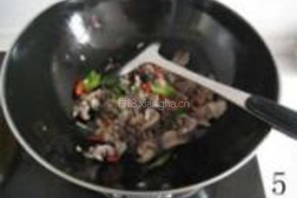 鲜辣孜然鸡胗的做法图解5