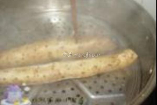 柚子酱山药泥的做法图解1