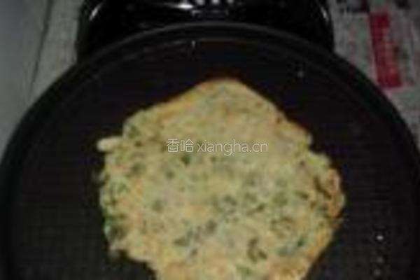 香菜蛋煎饼的做法图解5