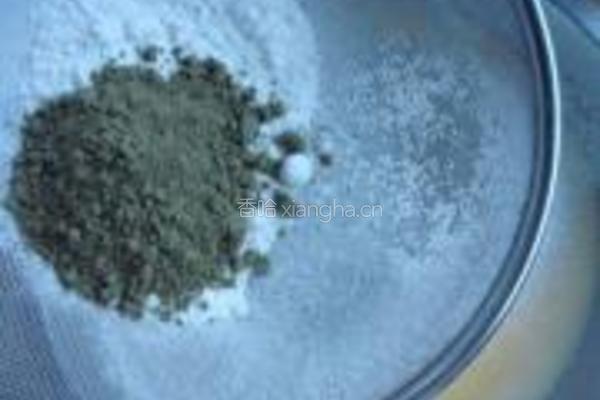 紫薯绿茶蛋糕卷的做法图解7