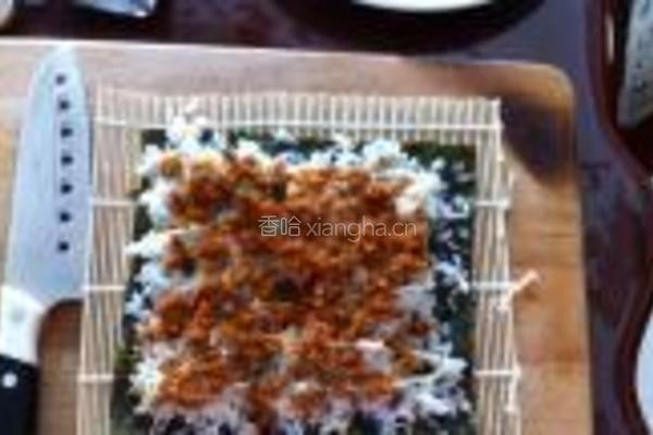 肉松寿司的做法图解11