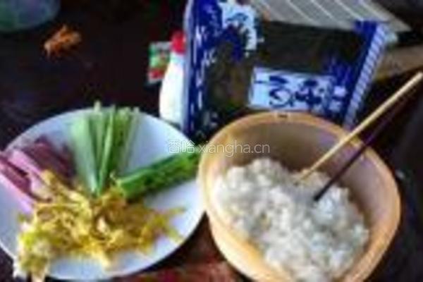 肉松寿司的做法图解7