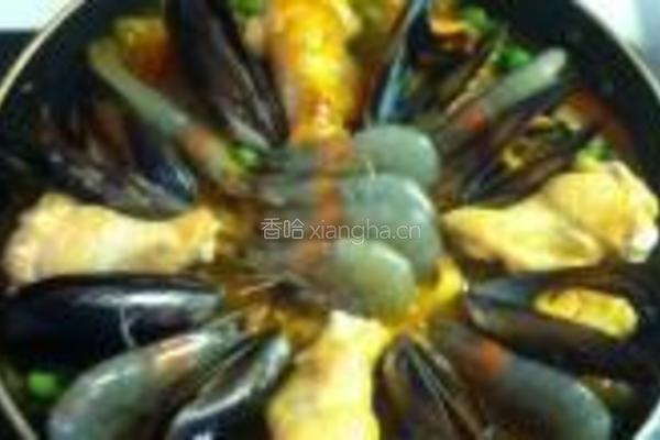 西班牙海鲜饭的做法图解29
