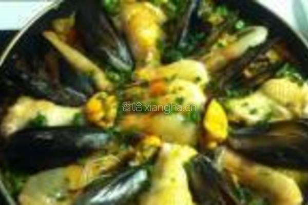 西班牙海鲜饭的做法图解32