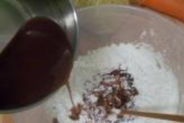 玫瑰红豆糕的做法图解7