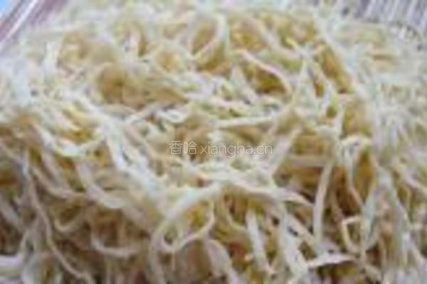 豆芽焖面的做法图解11
