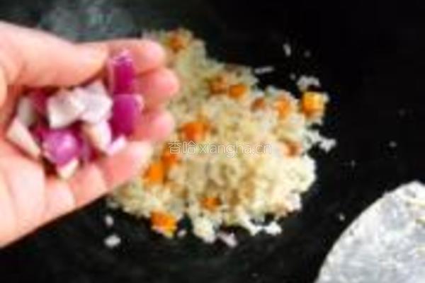 洋葱南瓜焖饭的做法图解10