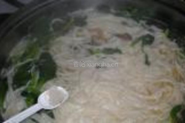 青菜牛肉面的做法图解15