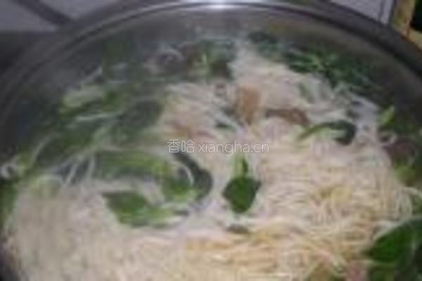 青菜牛肉面的做法图解16