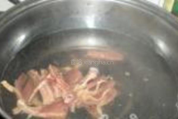 青菜牛肉面的做法图解4