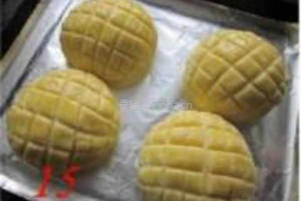 香酥菠萝包的做法图解15
