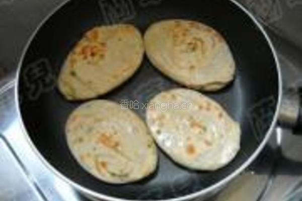 葱香酥油烧饼的做法图解12