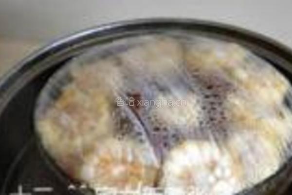 农家腊味合蒸的做法图解10