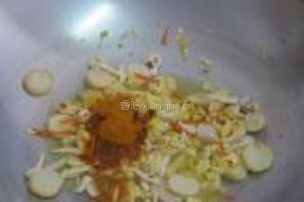 咖喱炒米粉的做法图解5