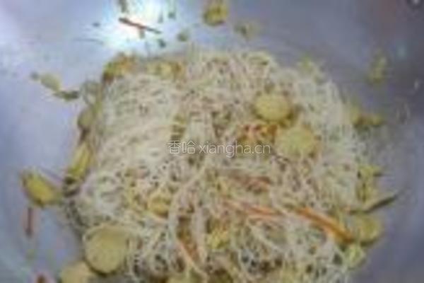 咖喱炒米粉的做法图解6