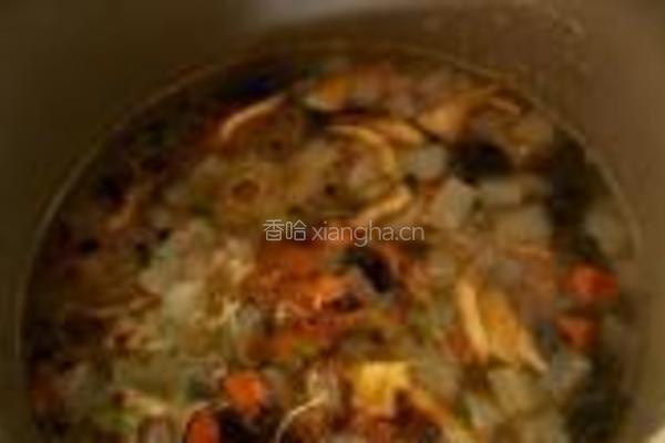 菌菇魔芋菜饭的做法图解5