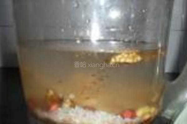 核桃花生豆浆的做法图解10