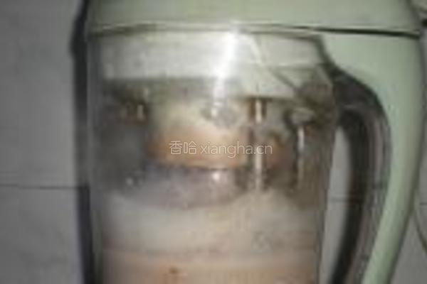 核桃花生豆浆的做法图解13