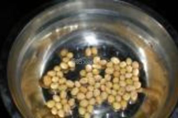 核桃花生豆浆的做法图解3