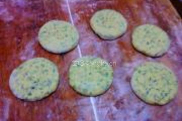 蔬菜杂粮饼的做法图解7