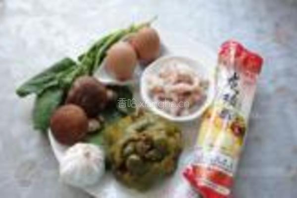 红油榨菜肉丝面的做法图解1