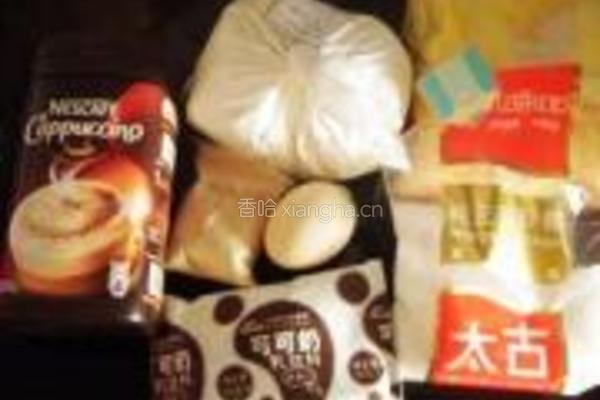 卡布奇诺花生吐司的做法图解1