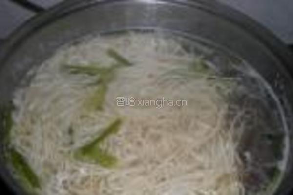 葱香鸡血面的做法图解11