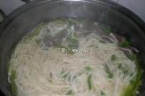 葱香鸡血面的做法图解12